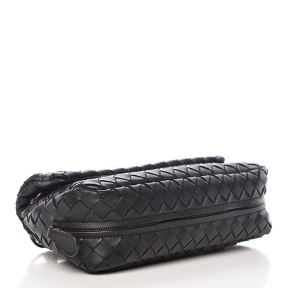 Bottega Veneta Nappa Intrecciato Mini Chain Messenger Black 4 of 12