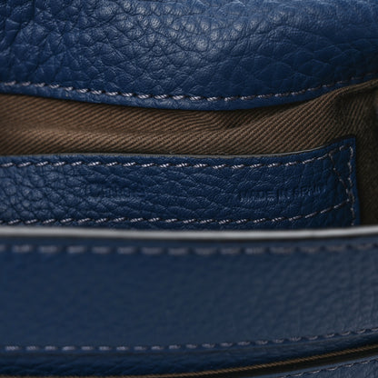 Chloe Calfskin Mini Marcie Round Crossbody Bag Royal Navy 6 of 8