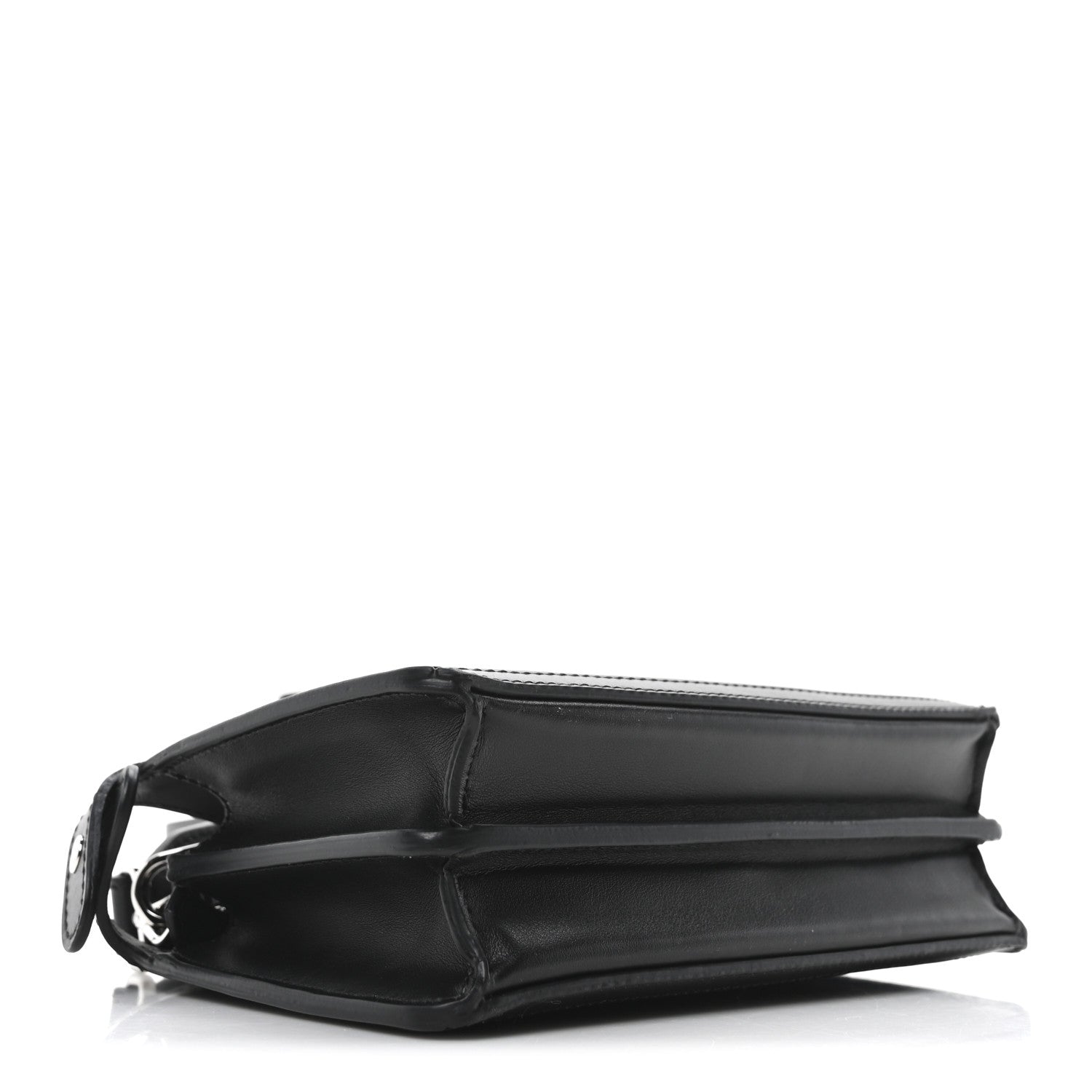 Fendi Eclissi Jacquard Vitello King FF Peekaboo I See U X Cross Satchel Tobacco Moro Black 4 of 9