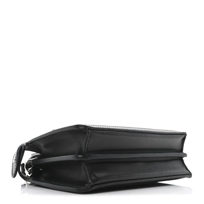 Fendi Eclissi Jacquard Vitello King FF Peekaboo I See U X Cross Satchel Tobacco Moro Black 4 of 9