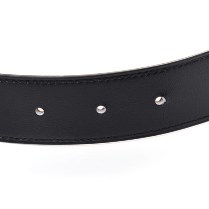 Hermes Box Togo 32mm H Belt 85 Black Gold 4 of 8
