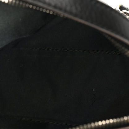 Fendi Vitello Dolce Crystal Flowerland Croc Tail Mini Backpack  Black Multicolor 4 of 10