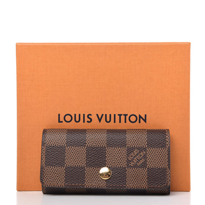 Louis Vuitton Damier Ebene Multicles 4 Key Holder 6 of 6