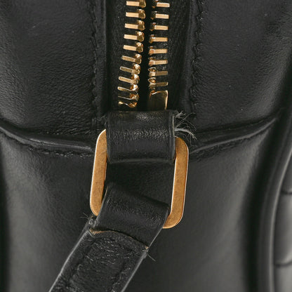 Saint Laurent Calfskin Matelasse Monogram Lou Camera Bag Black 11 of 13