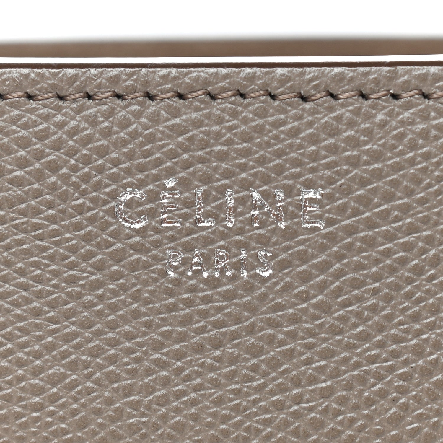 Celine Baby Grained Calfskin Medium Phantom Luggage Taupe 9 of 9