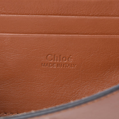 Chloe Suede Calfskin Mini Faye Shoulder Bag Tobacco 6 of 10