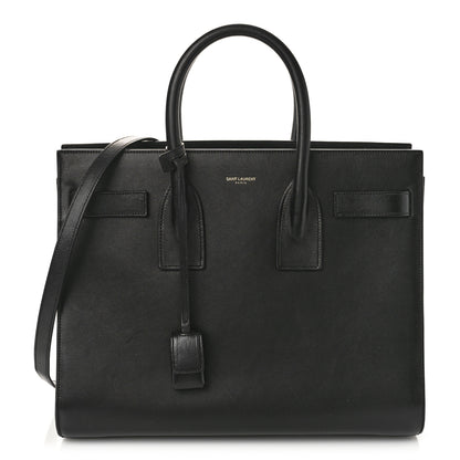 Saint Laurent Calfskin Small Sac De Jour Black 1 of 9