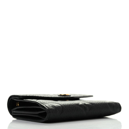 Louis Vuitton Empreinte Zoe Wallet Black 4 of 7