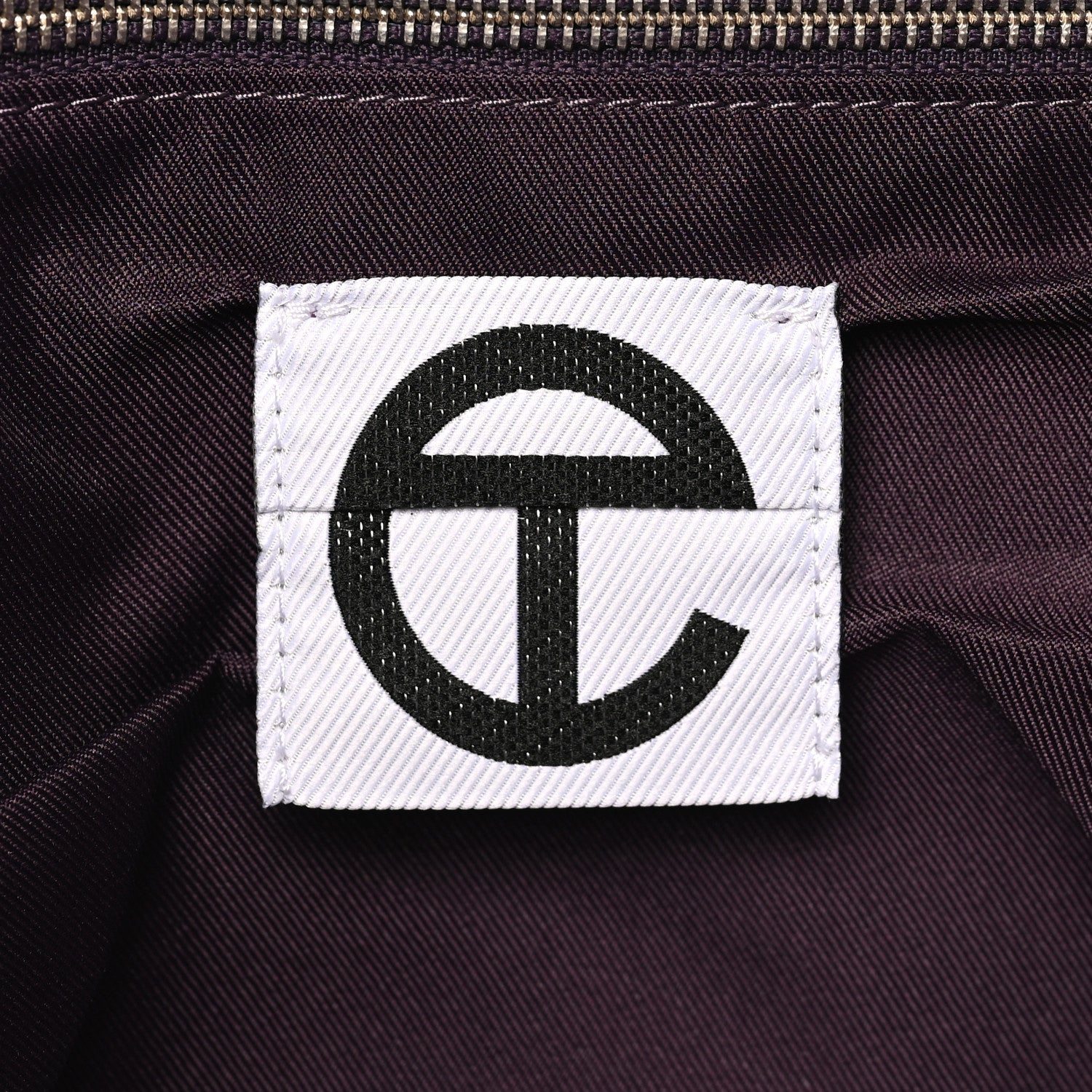 Telfar Vegan Leather Large Shopping Bag Eggplant 6 of 9