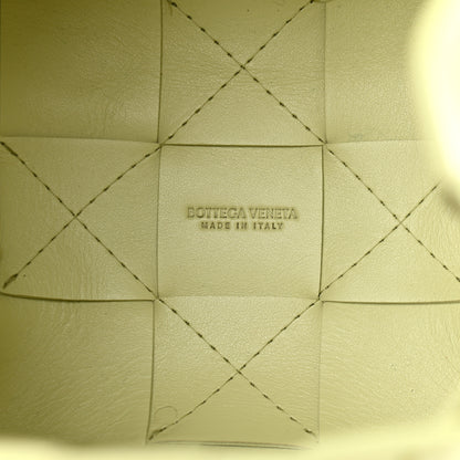 Bottega Veneta Nappa Maxi Intrecciato Cassette Bucket Bag Lemon Washed 6 of 11