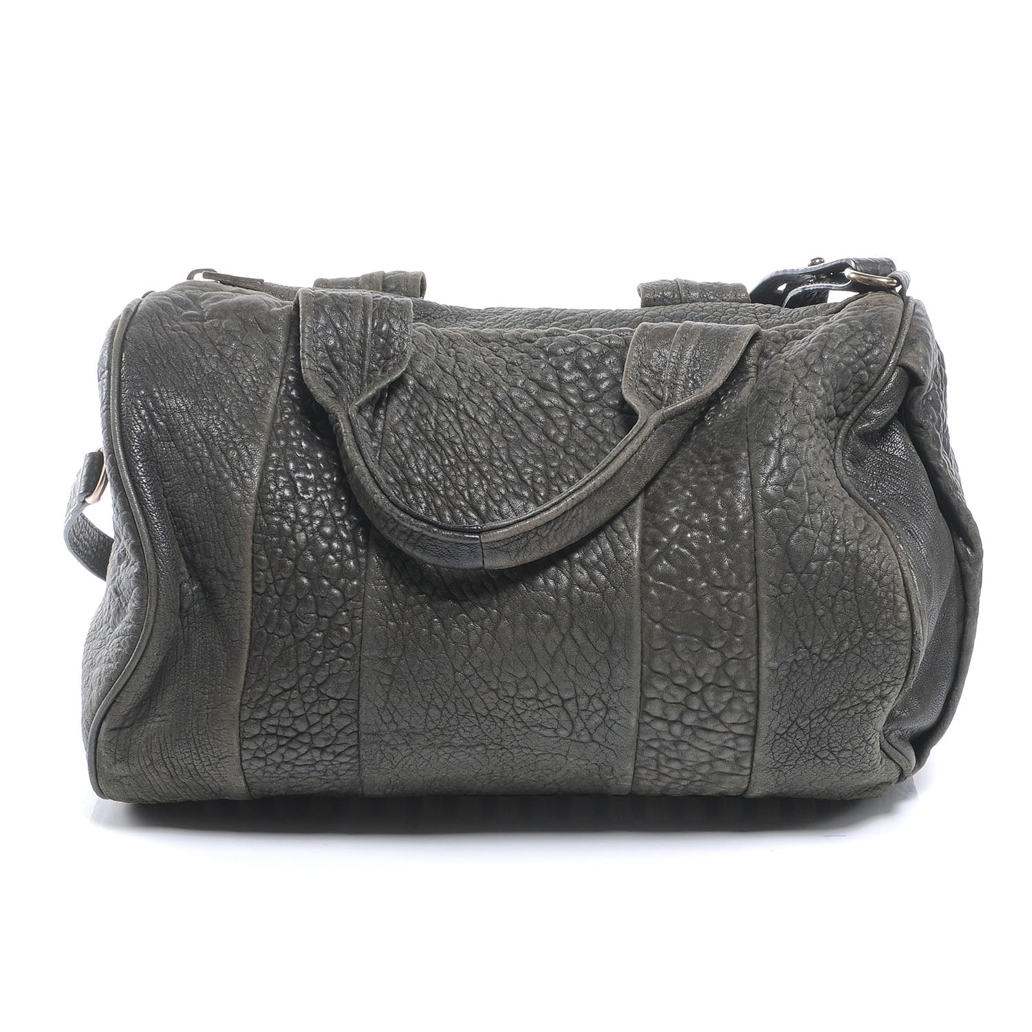 Alexander Wang Leather Rocco Duffel Grey 1 of 6