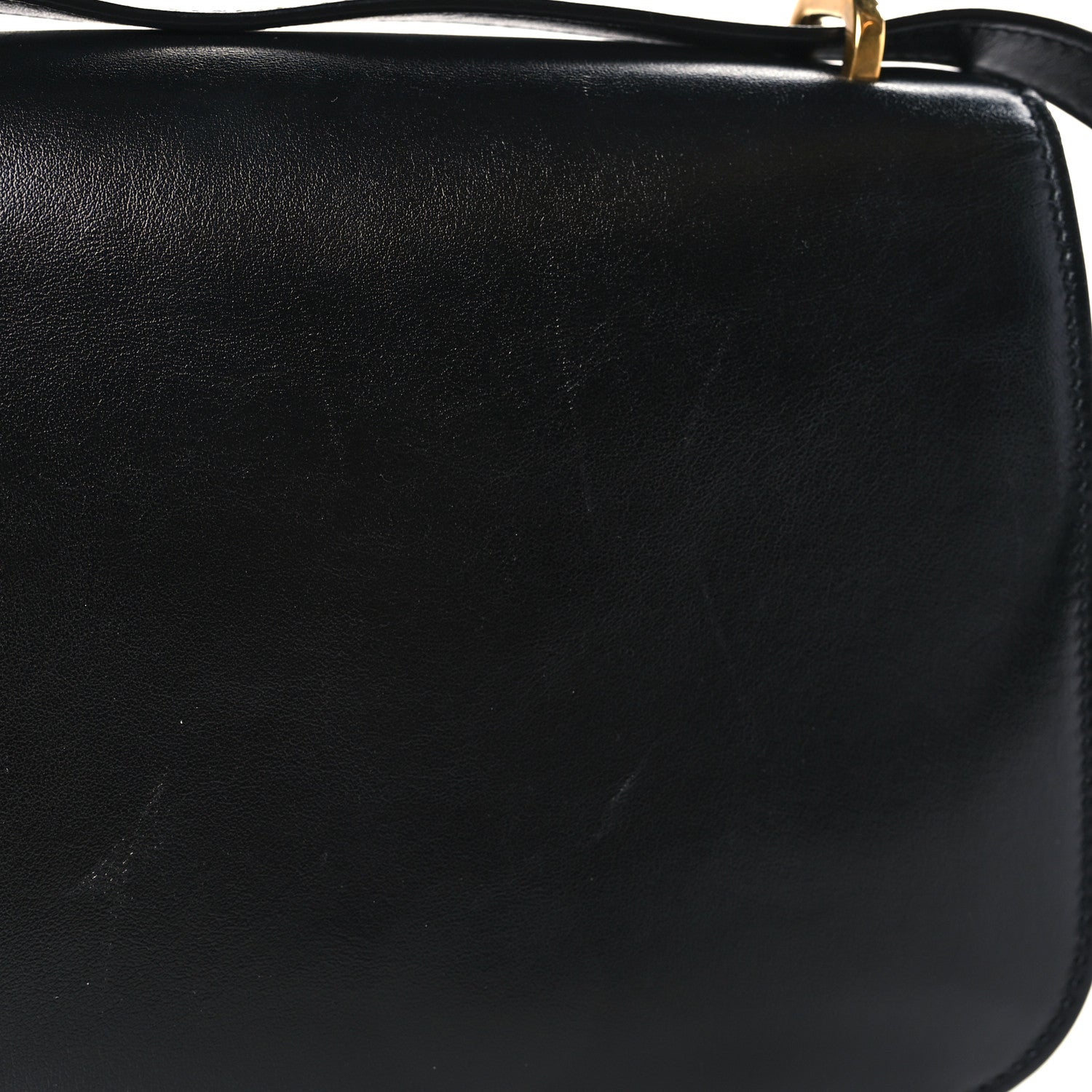 Saint Laurent Smooth Calfskin Small Spontini Saddle Bag Black 10 of 12