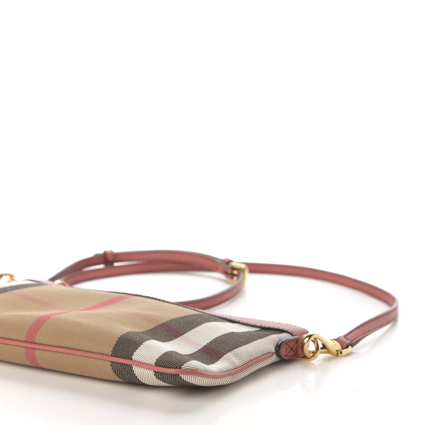 House Check Derby Peyton Crossbody Clutch Bag Pink