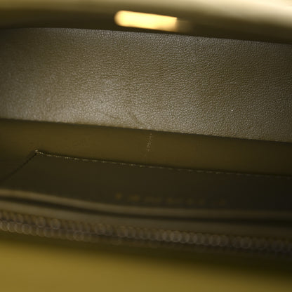 Chanel Lambskin Quilted Small Wenge Wood Flap Green 11 of 11