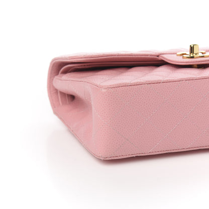 Chanel Caviar Quilted Small Double Flap Pink 7 of 9