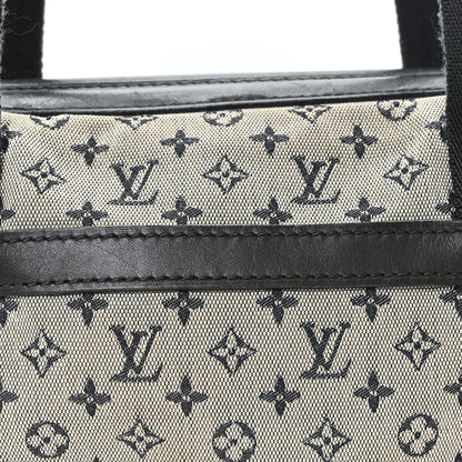 Louis Vuitton Mini Monogram Josephine PM Blue 7 of 12