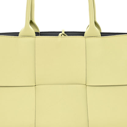 Bottega Veneta Nappa Maxi Intrecciato Small Arco Tote Lemon 8 of 10