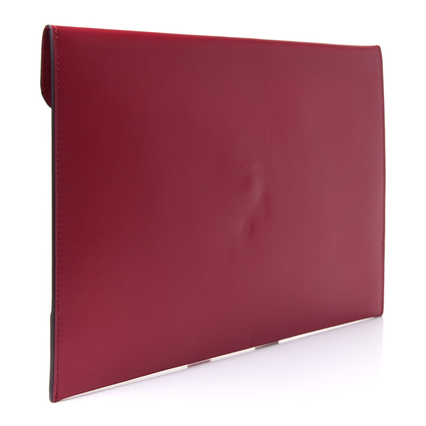 Calfskin Envelope Pouch Pink