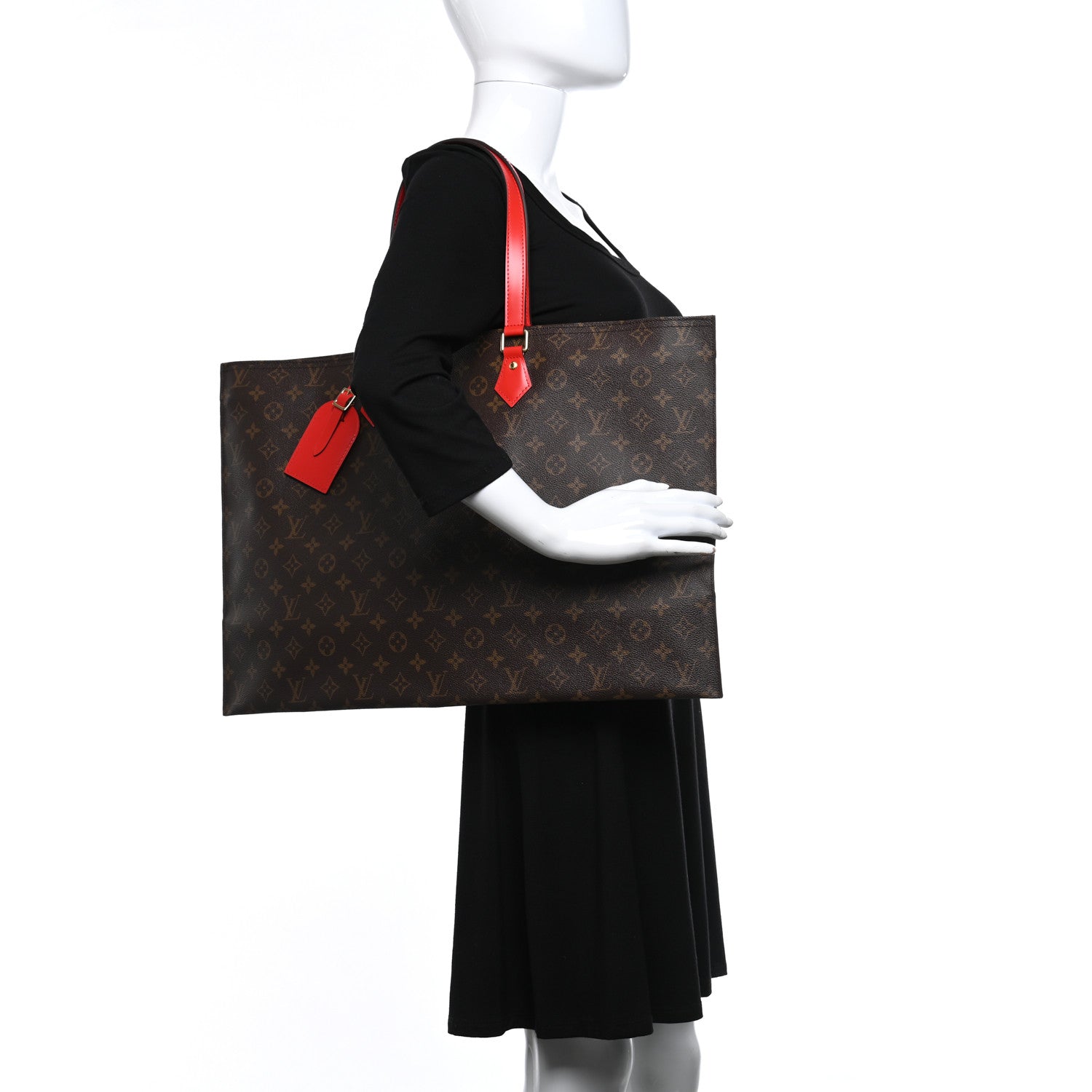Louis Vuitton Monogram All-In MM Coquelicot 2 of 10