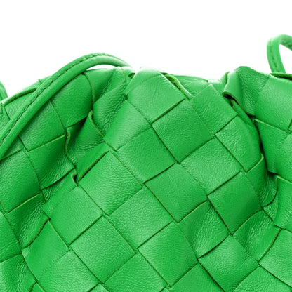 Bottega Veneta Nappa Intrecciato The Mini Pouch Clutch Parakeet 8 of 11
