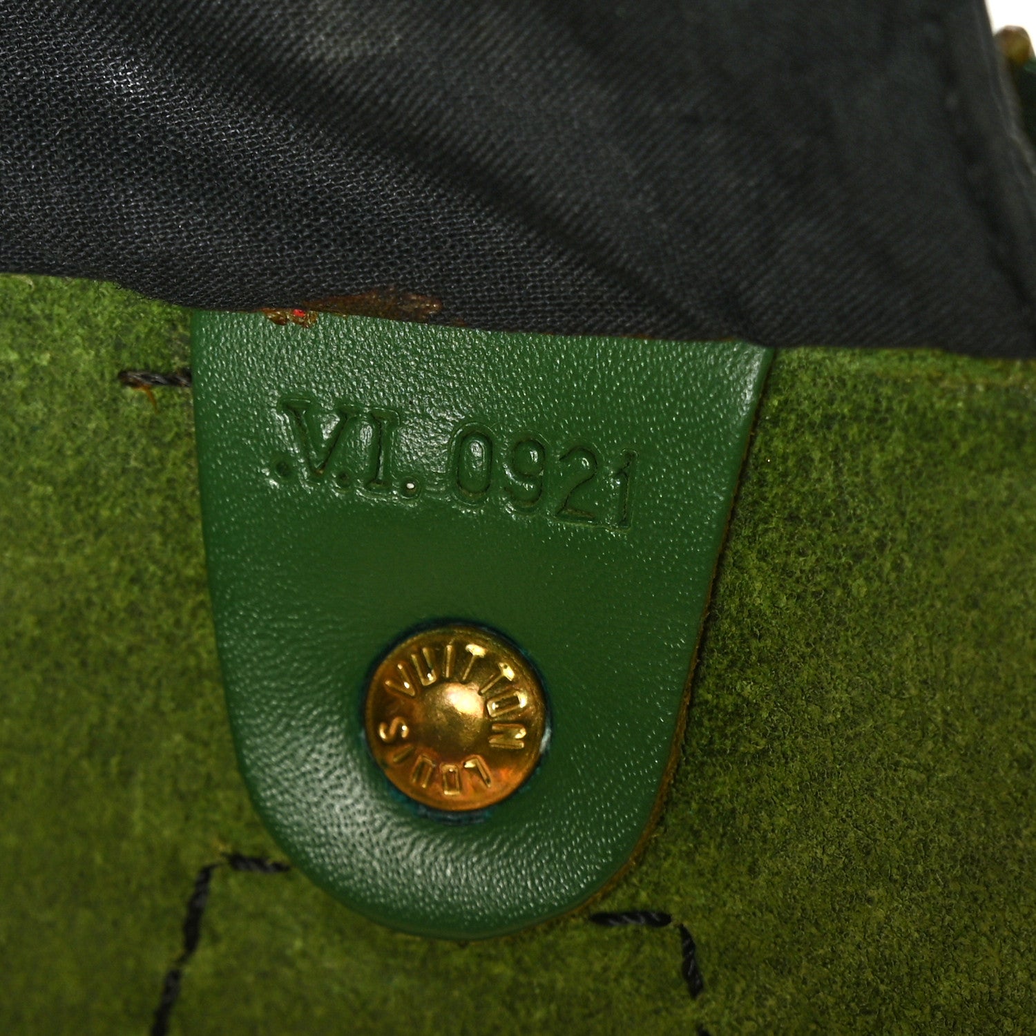 Louis Vuitton Epi Speedy 35 Borneo 7 of 8