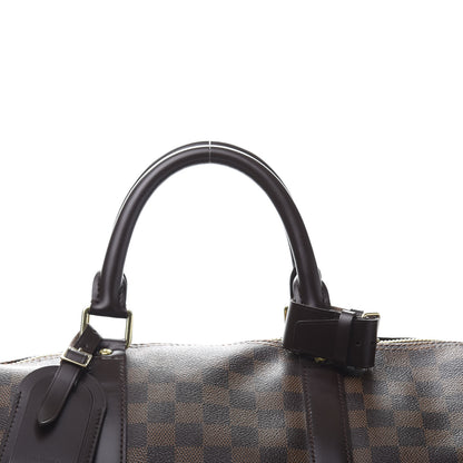 Louis Vuitton Damier Ebene Keepall Bandouliere 55 8 of 13