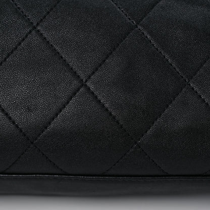 Chanel Lambskin Stitched Medium Ultimate Soft Tote Black 12 of 12