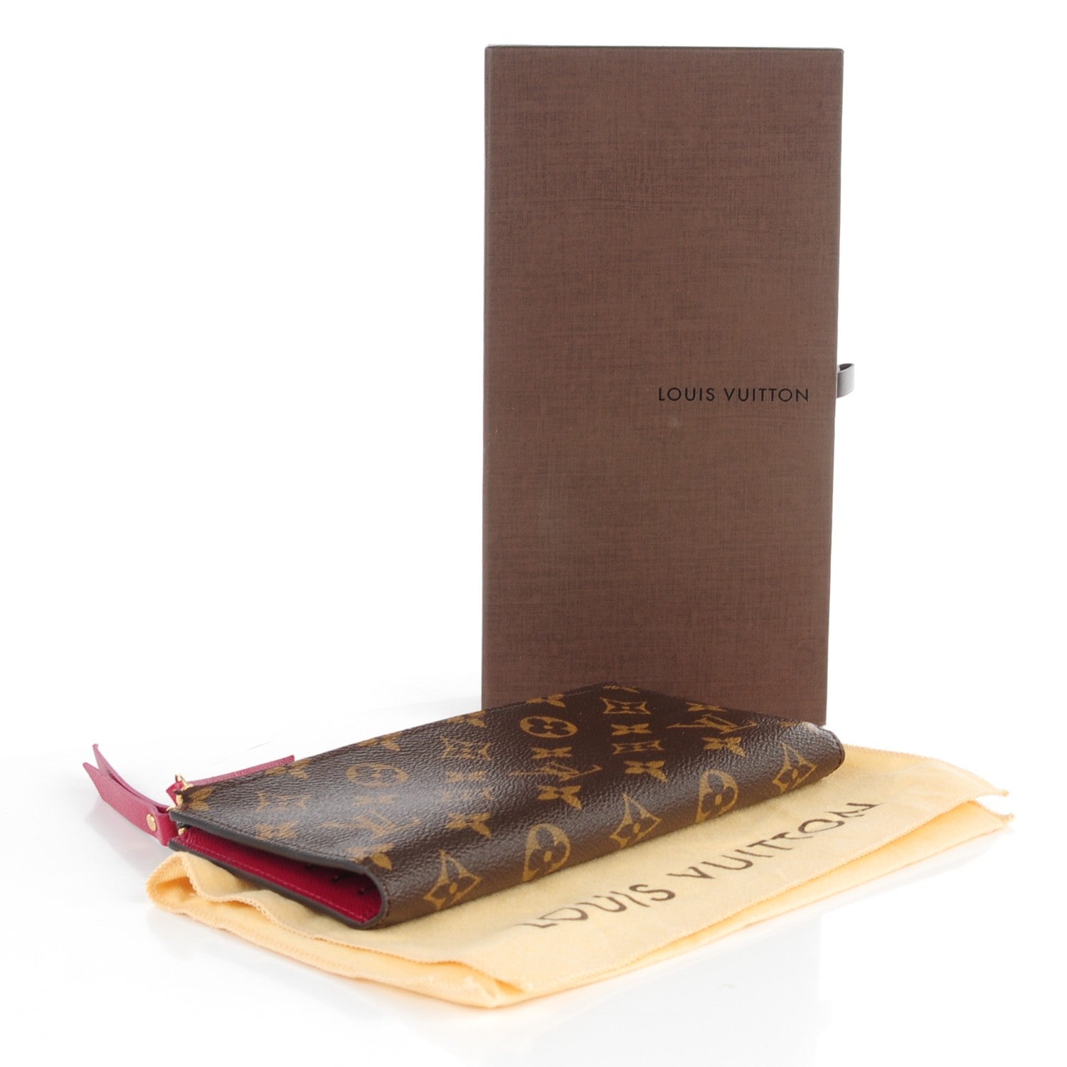 Louis Vuitton Monogram Adele Wallet Fuchsia 4 of 7