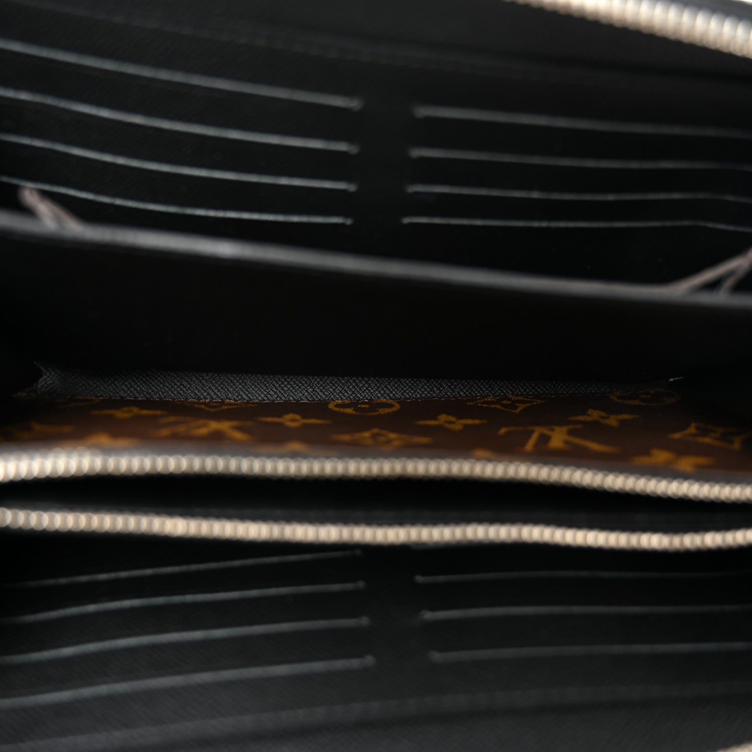 Louis Vuitton Monogram Macassar Zippy XL Wallet 5 of 11