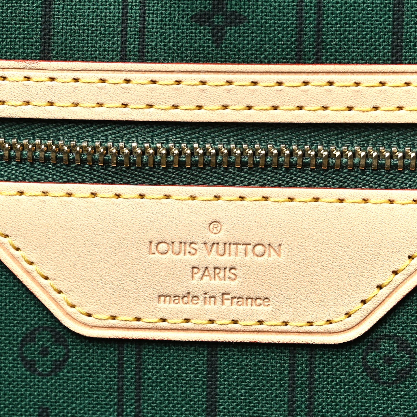 Monogram My LV Heritage Neverfull GM Vert Anglais Fuchsia