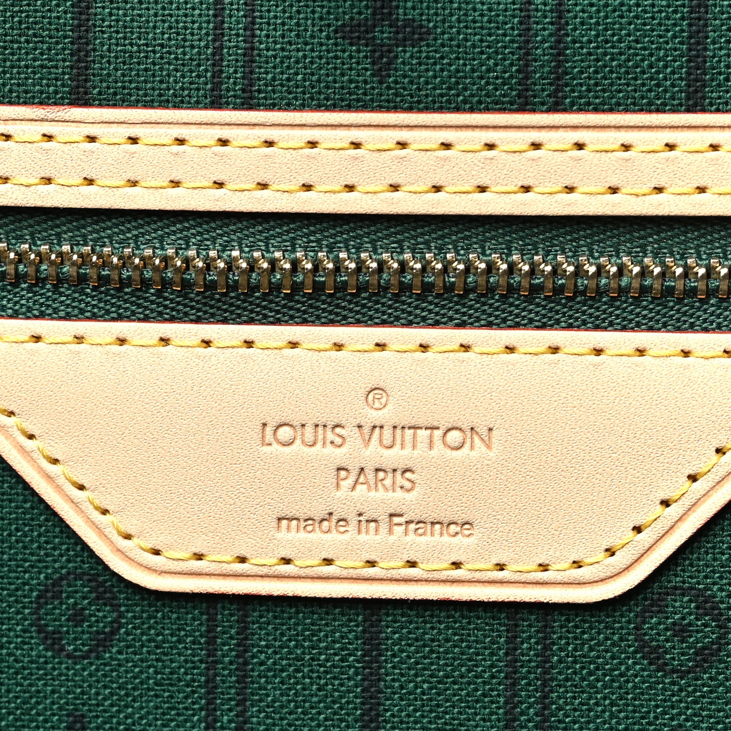 Louis Vuitton Monogram My LV Heritage Neverfull GM Vert Anglais Fuchsia 7 of 11