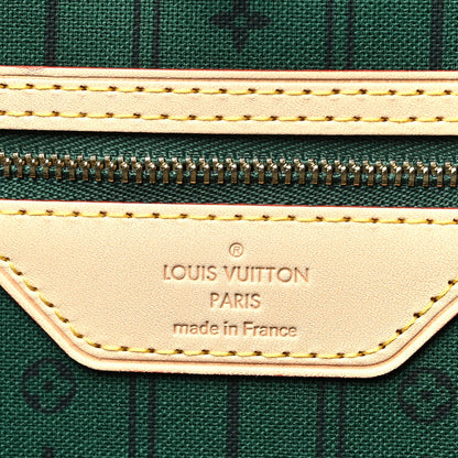 Louis Vuitton Monogram My LV Heritage Neverfull GM Vert Anglais Fuchsia 7 of 11