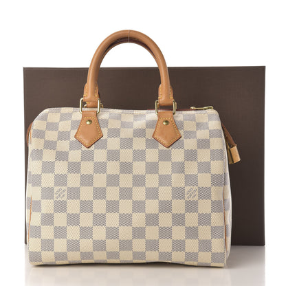 Louis Vuitton Damier Azur Speedy 25 14 of 14