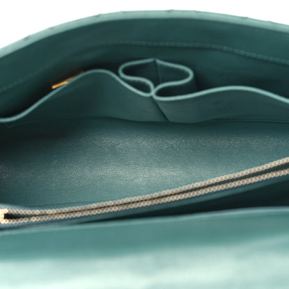 Chanel Caviar Quilted Small Coco Handle Flap Green 5 of 11