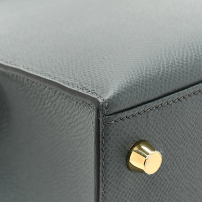 Hermes Epsom Kelly Sellier 25 Vert Amande 11 of 13