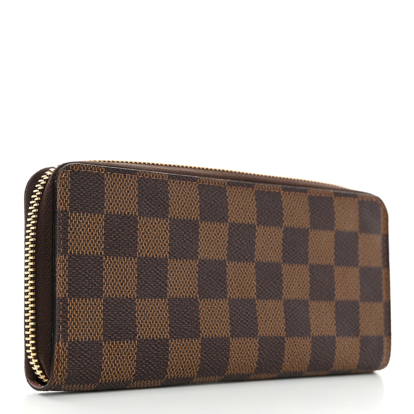 Damier Ebene Clemence Wallet Rose Ballerine