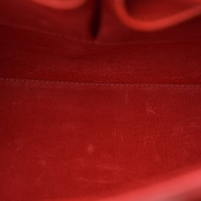 Alexander McQueen Grained Calfskin Large Heroine Red 10 of 16