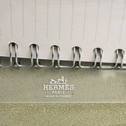 Hermes Togo Ulysse PM Notebook Cover Vert Anis 7 of 13