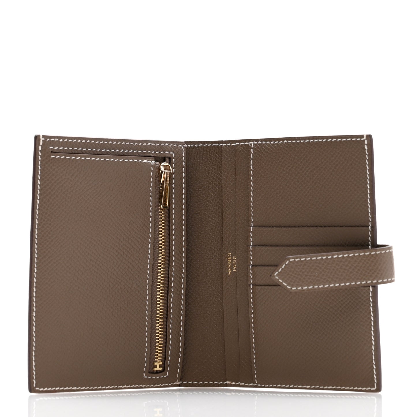 Epsom Bearn Compact Wallet Etoupe