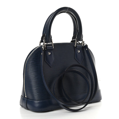 Louis Vuitton Epi Alma BB Indigo 3 of 10