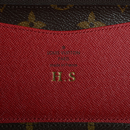 Louis Vuitton Monogram Josephine Wallet Red 6 of 8