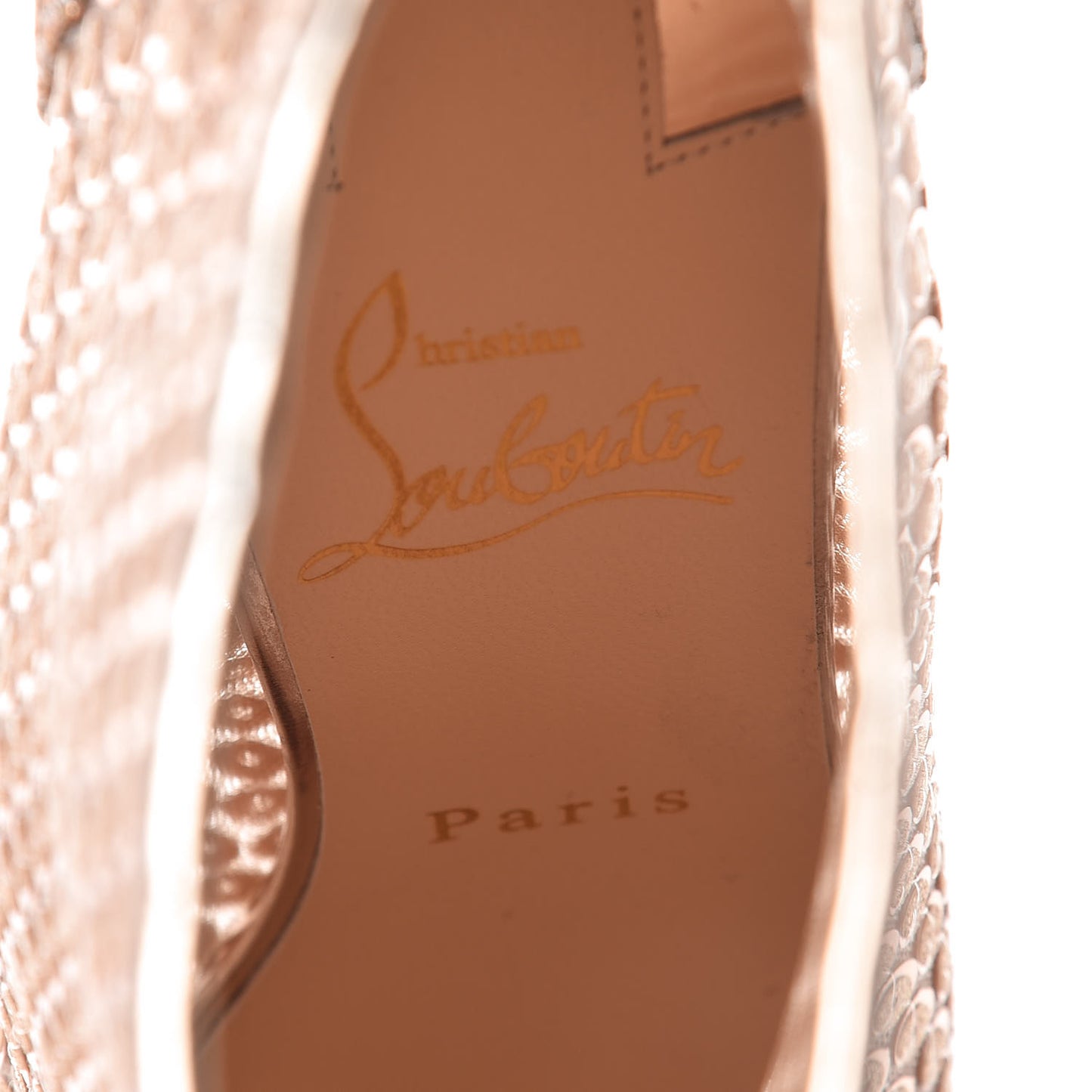 Glitter Diams Paillettes Gipsybootie 100 Ankle Boots 37 Nude