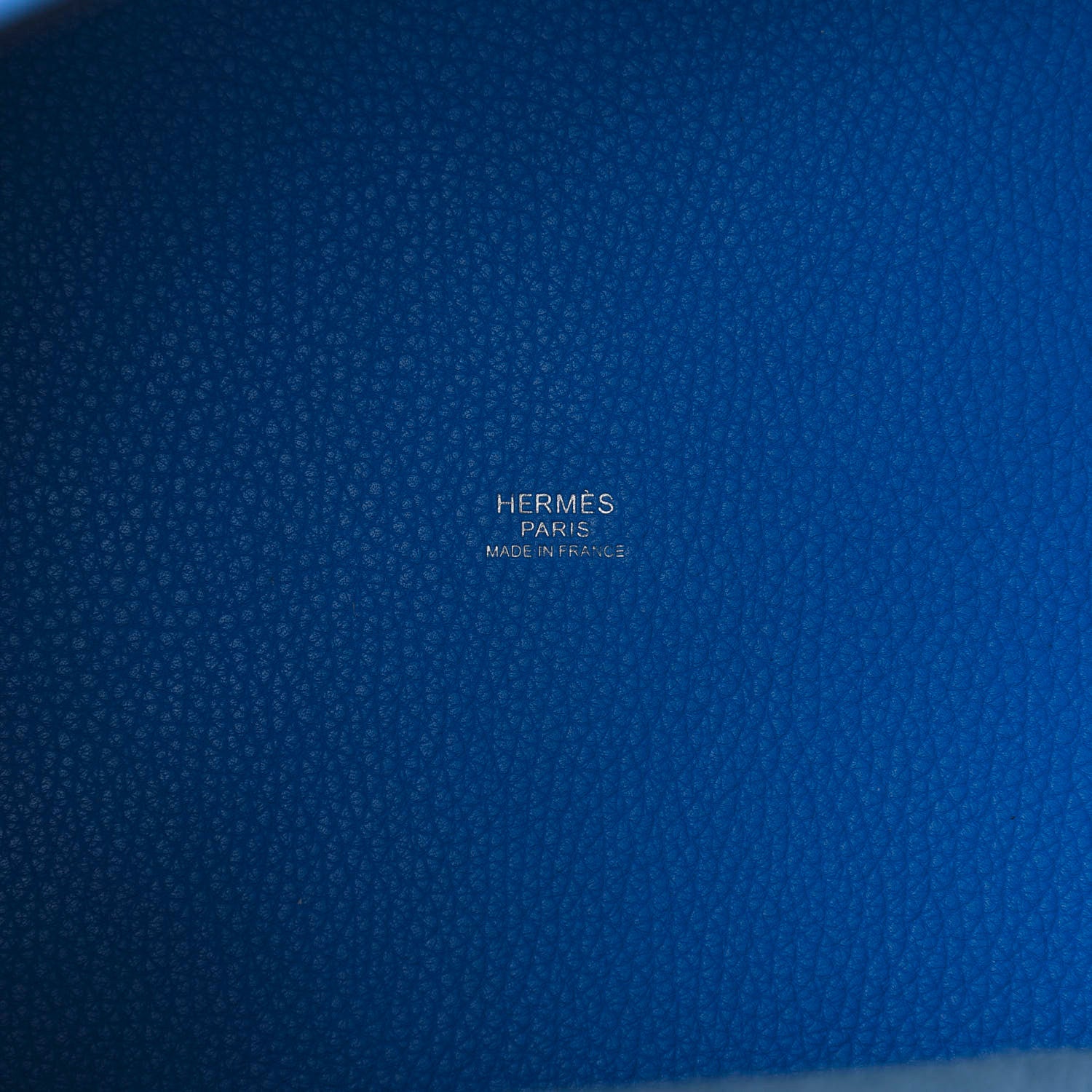 Hermes Taurillon Clemence Picotin Lock 22 MM Bleu Hydra 6 of 10