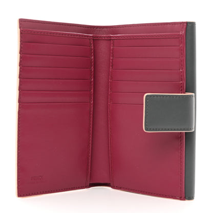 Fendi Vitello Studded Kan I French Wallet Amazzonia 5 of 9