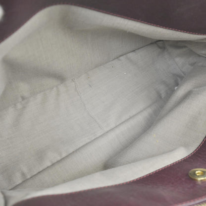 Marc Jacobs Leather Blake Satchel Plum 6 of 11