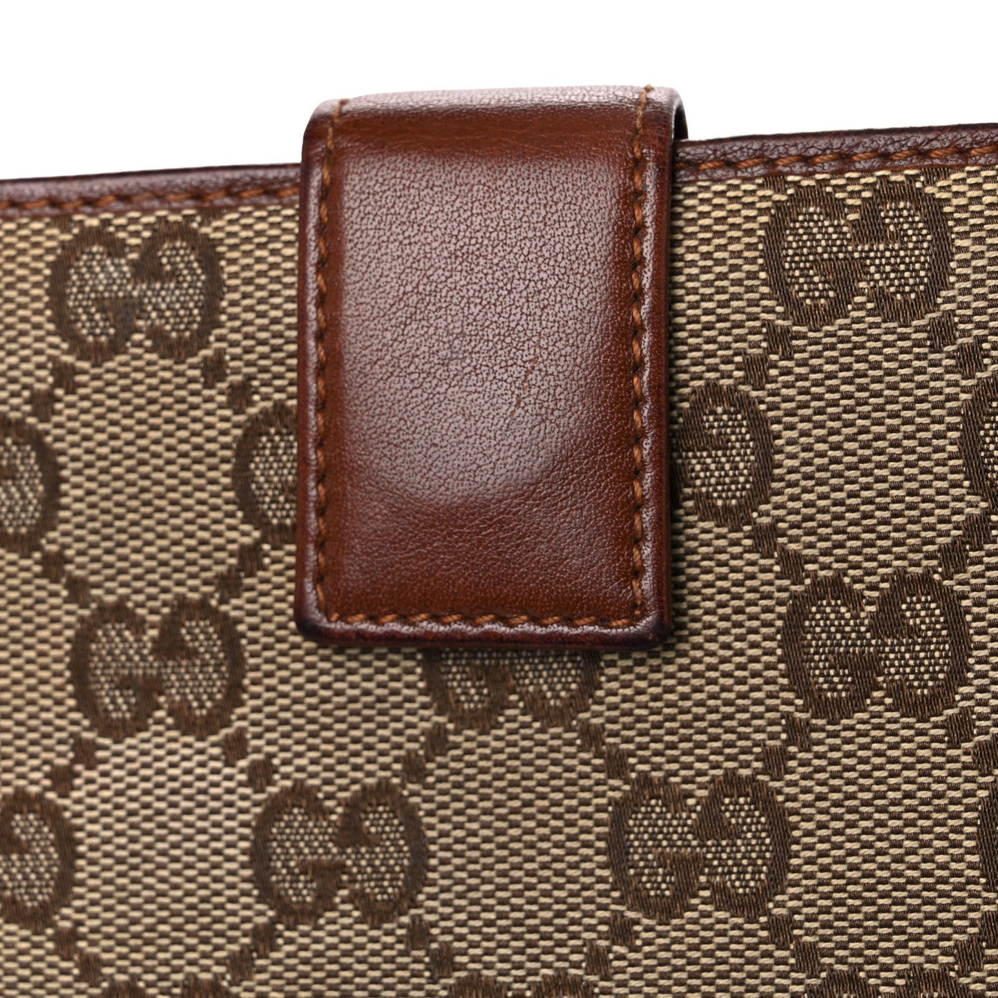 Monogram New Britt Continental Snap Wallet Dark Brown
