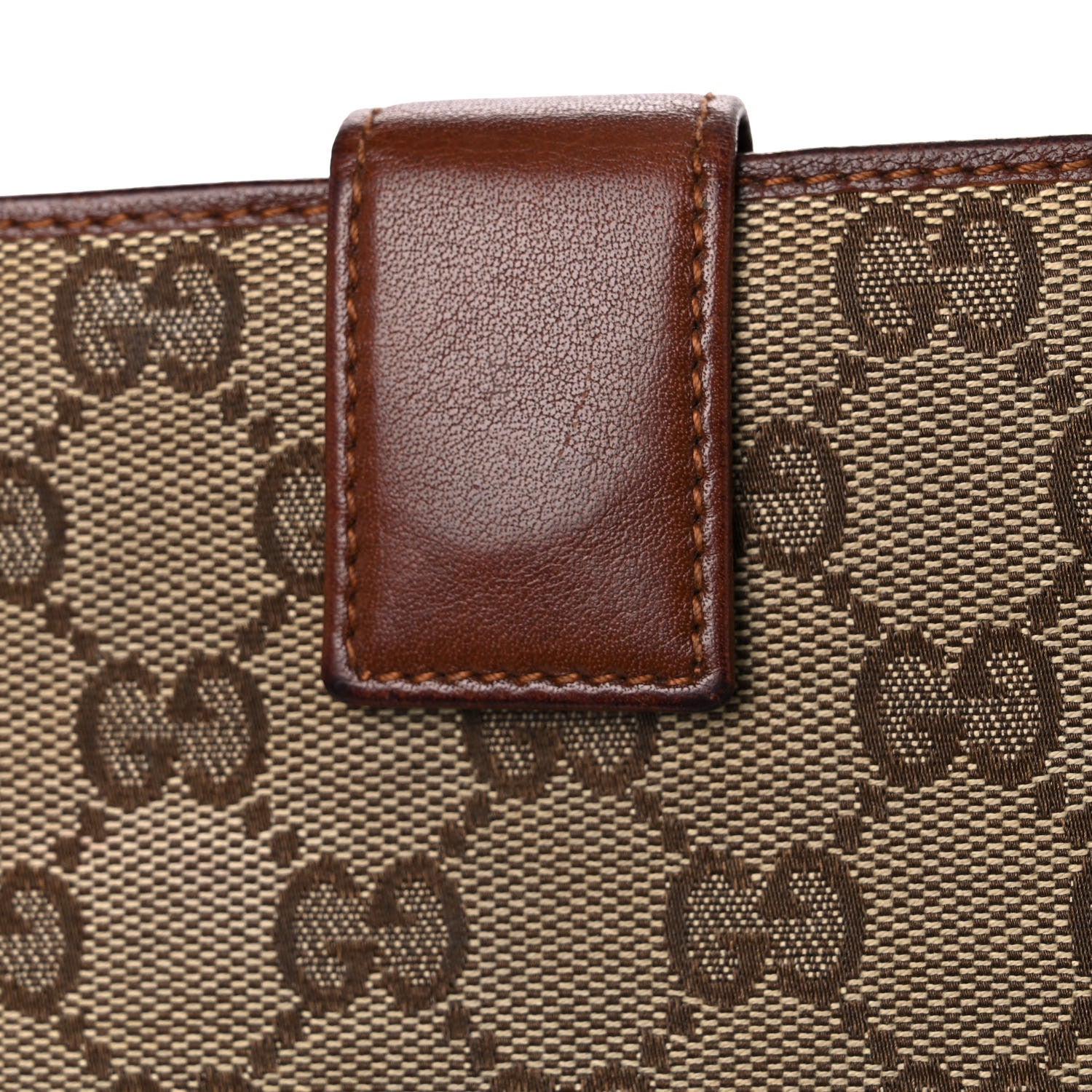Gucci Monogram New Britt Continental Snap Wallet Dark Brown 17 of 23