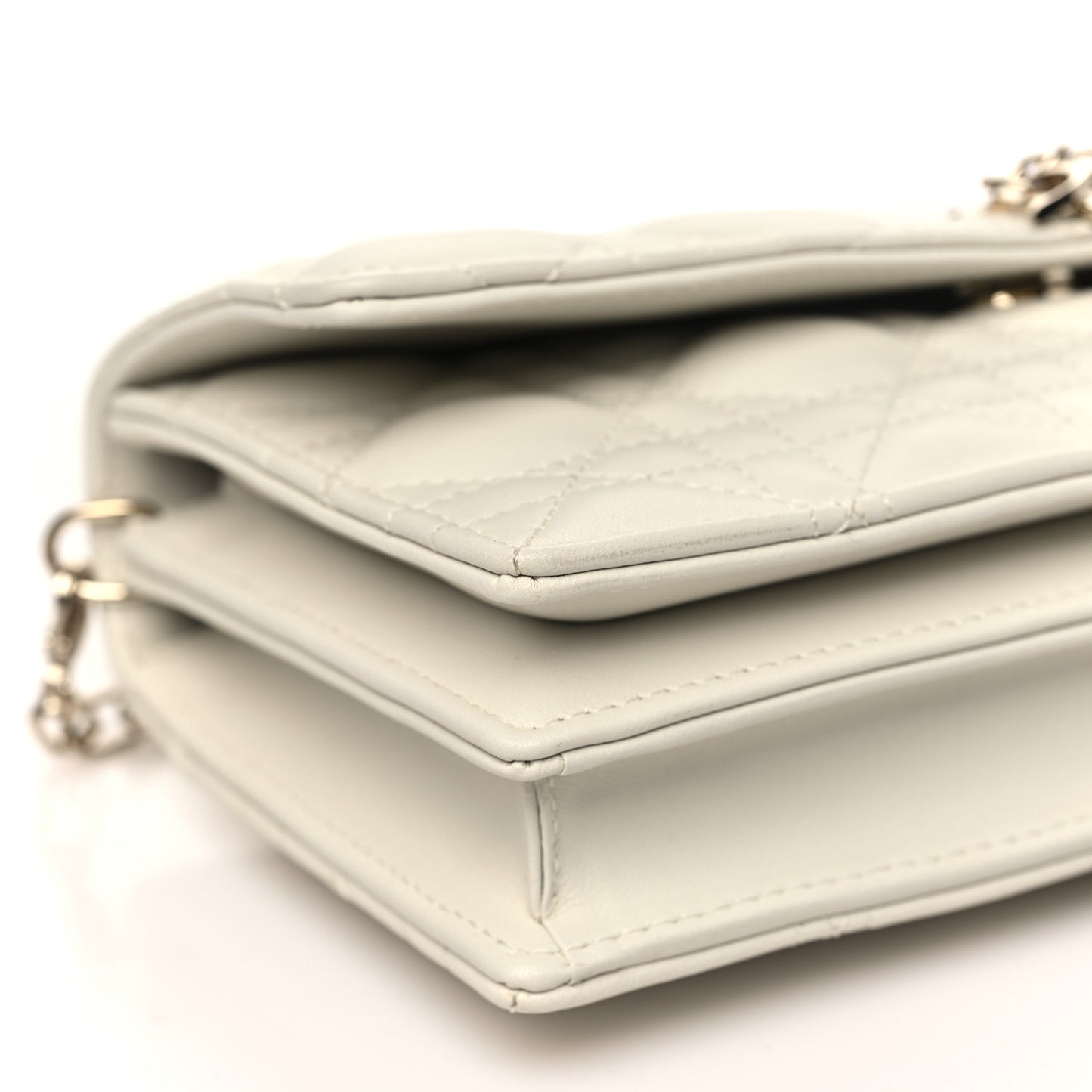 Lambskin Cannage Mini My Dior Bag Latte