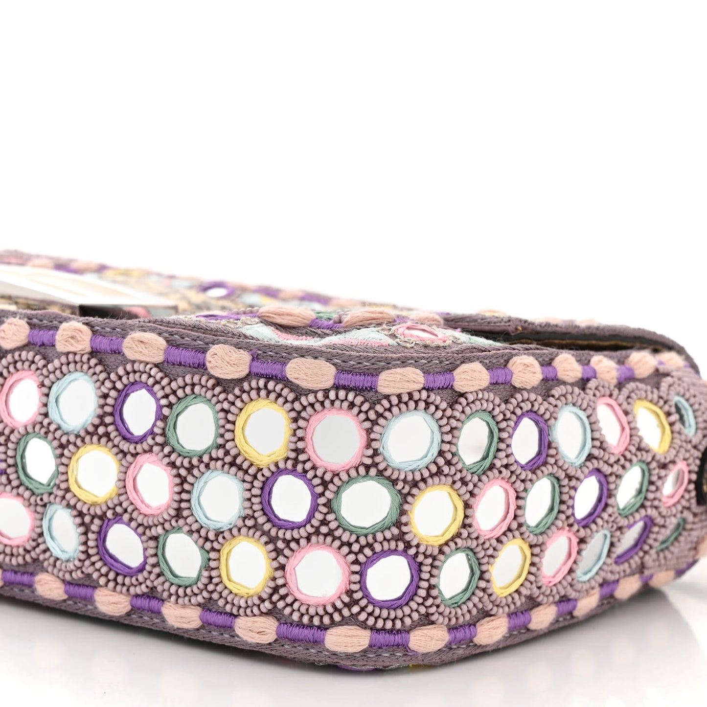 Elaphe Mirror Specchietti Embroidered Re-Edition Baguette Multicolor