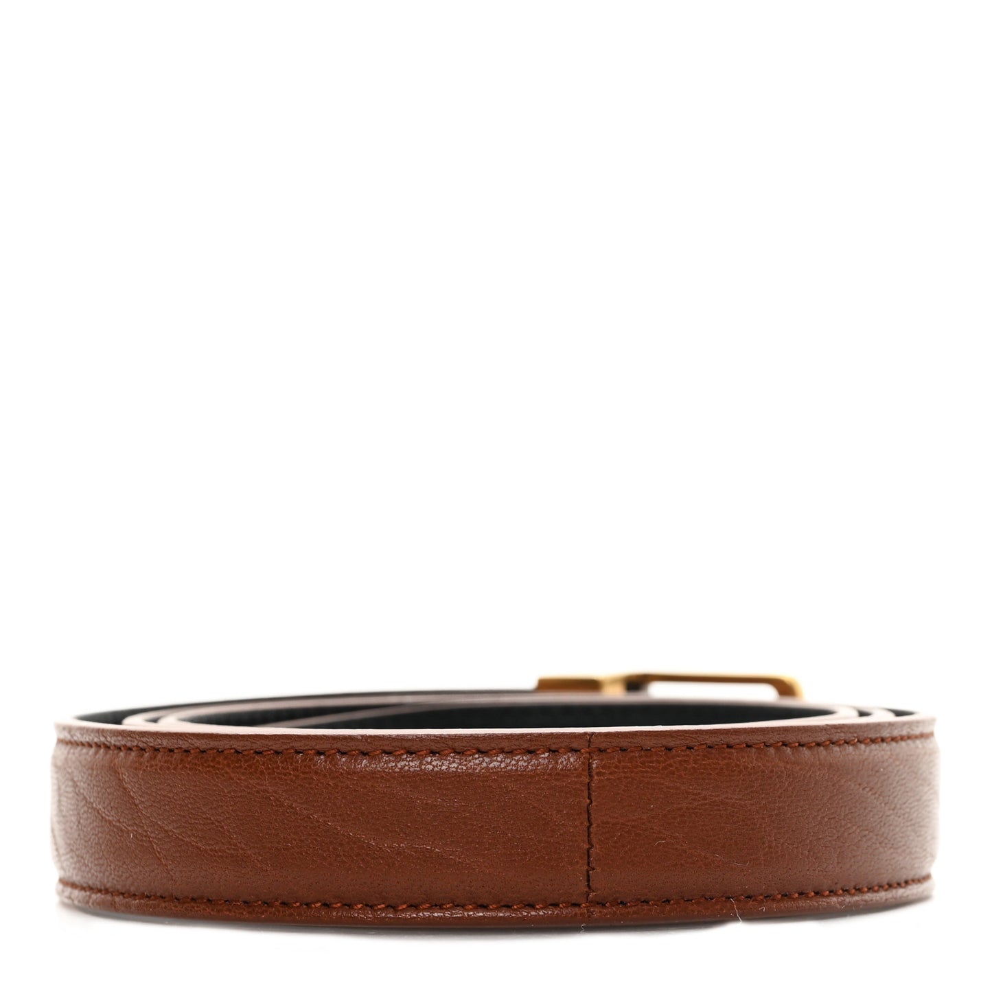 Grained Lambskin La 66 Thin Belt 75 30 Wet Clay